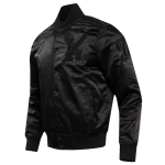 CHAMARRA ANGELES DODGERS PRO TRIPLE BLACK SATIN JACKET TRIPLE BLACK en STOCK