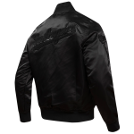 CHAMARRA ANGELES DODGERS PRO TRIPLE BLACK SATIN JACKET TRIPLE BLACK en STOCK