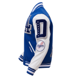 CHAMARRA ANGELES DODGERS MASH UP RIB WOOL VARSITY JACKET DODGER BLUE en STOCK