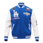 CHAMARRA ANGELES DODGERS ALL STAR VARSITY JACKET DODGER BLUE WHITE en STOCK
