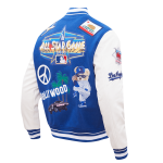 CHAMARRA ANGELES DODGERS ALL STAR VARSITY JACKET DODGER BLUE WHITE en STOCK
