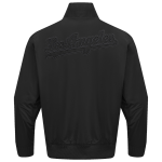 CHAMARRA ANGELES DODGERS NEUTRAL TWILL JACKET BLACK en STOCK