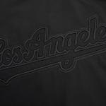 CHAMARRA ANGELES DODGERS NEUTRAL TWILL JACKET BLACK en STOCK