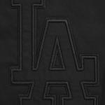 CHAMARRA ANGELES DODGERS NEUTRAL TWILL JACKET BLACK en STOCK
