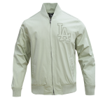CHAMARRA ANGELES DODGERS NEUTRAL TWILL JACKET MOSS en STOCK