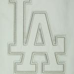 CHAMARRA ANGELES DODGERS NEUTRAL TWILL JACKET MOSS en STOCK