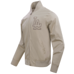 CHAMARRA ANGELES DODGERS NEUTRAL TWILL JACKET TAUPE en STOCK