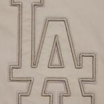 CHAMARRA ANGELES DODGERS NEUTRAL TWILL JACKET TAUPE en STOCK