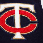 CHAMARRA ESOTA TWINS CLASSIC WOOL VARSITY JACKET MIDNIGHT NAVY WHITE en STOCK