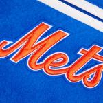CHAMARRA YORK METS RETRO CLASSIC RIB WOOL VARSITY JACKET ROYAL ORANGE ROYAL en STOCK