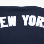 CHAMARRA YORK YANKEES CLASSIC WOOL VARSITY JACKET MIDNIGHT NAVY en STOCK