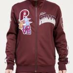 CHAMARRA ADELPHIA PHILLIES RETRO HOME TOWN DK TRACK JACKET WINE en STOCK