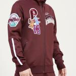 CHAMARRA ADELPHIA PHILLIES RETRO HOME TOWN DK TRACK JACKET WINE en STOCK