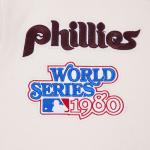 CHAMARRA ADELPHIA PHILLIES RETRO CLASSIC RIB WOOL VARSITY JACKET EGGSHELL WINE en STOCK