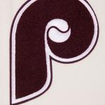 CHAMARRA ADELPHIA PHILLIES RETRO CLASSIC RIB WOOL VARSITY JACKET EGGSHELL WINE en STOCK