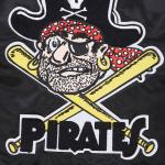 CHAMARRA SBURGH PIRATES RETRO CLASSIC RIB SATIN JACKET BLACK YELLOW en STOCK