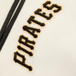 CHAMARRA SBURGH PIRATES RETRO CLASSIC RIB WOOL VARSITY JACKET EGGSHELL BLACK en STOCK
