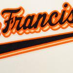 CHAMARRA SAN FRANCISCO GIANTS SCRIPT TAIL MENS RIB WOOL VARSITY EGGSHELL BLACK en STOCK