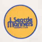 CHAMARRA TTLE MARINERS RETRO CLASSIC RIB WOOL VARSITY JACKET EGGSHELL ROYAL BLUE en STOCK