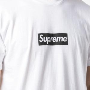 PLAYERA T SHIRT SUPREME SHIRT BLACK BOX LOGO