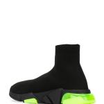 SNEAKERS TENIS BALENCIAGA SPEED TRAINER BLACK FLUE en STOCK