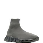SNEAKERS TENIS BALENCIAGA SPEED TRAINER GREY WORDS en STOCK