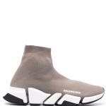 SNEAKERS TENIS BALENCIAGA SPEED TRAINER NUDE BLACK WHITE en STOCK