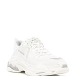 SNEAKERS TENIS BALENCIAGA TRIPLE S WHITE TRANSPARENT en STOCK
