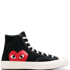 SNEAKERS TENIS CONVERSE COMME DES GARCONS HIGH BLACK en STOCK