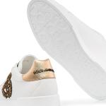 SNEAKERS TENIS DOLCE AND GABANNA PORTOFINO GOLD en STOCK
