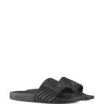 SANDALIAS SLIDES GUCCI LOGO BLACK NEGRO en STOCK