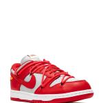 SNEAKERS TENIS NIKE DUNK LOW OFF WHITE UNIVERSITY RED en STOCK