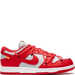 SNEAKERS TENIS NIKE DUNK LOW OFF WHITE UNIVERSITY RED en STOCK
