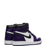 SNEAKERS TENIS NIKE JORDAN 1 COURT PURPLE WHITE en STOCK