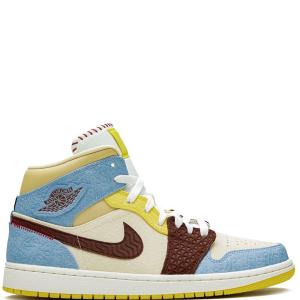 SNEAKERS TENIS NIKE JORDAN 1 FEARLESS MAISON CHATEAU ROUGE en STOCK