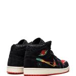 SNEAKERS TENIS NIKE JORDAN 1 MID DIA DE MUERTOS en STOCK