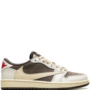 SNEAKERS TENIS NIKE JORDAN 1 LOW TRAVIS SCOTT REVERSE MOCKA en STOCK