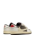 SNEAKERS TENIS NIKE JORDAN 1 LOW TRAVIS SCOTT REVERSE MOCKA en STOCK
